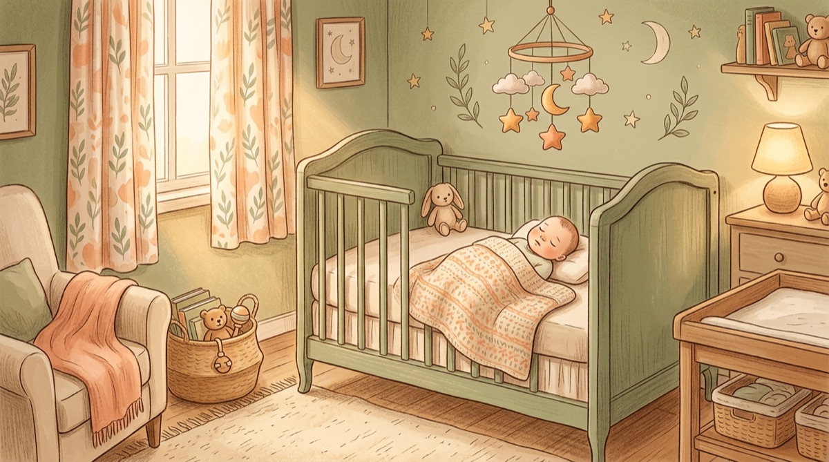 Illustration : La sieste de bébé : combien de temps et jusqu’à quel âge ?